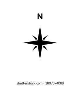 Illustration Vector graphic of compass icon