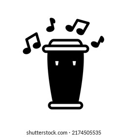 Illustration Vector Graphic of Conga icon