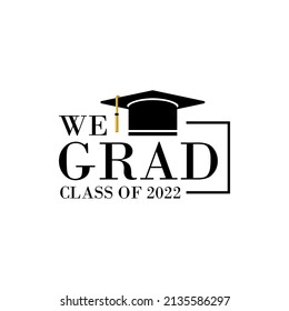 Illustration vector graphic of congratulations graduation concept logo design template