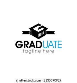Illustration vector graphic of congratulations graduation concept logo design template