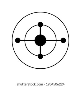 Illustration Vector graphic of connection global network icon