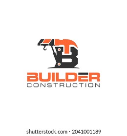 Illustration vector graphic of construction and building concept logo design template