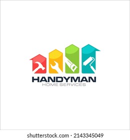 Illustration vector graphic of Construction, home repair, and Building Logo Design template