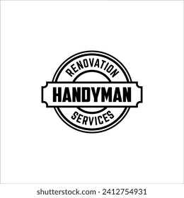 Illustration vector graphic of construction, home repair, renovation, and building concept logo design template