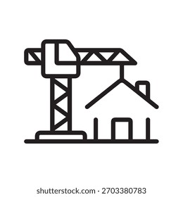 Illustration vector graphic of Construction Icon