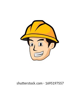 Illustration Vector Graphic Of Contruction Worker Icon