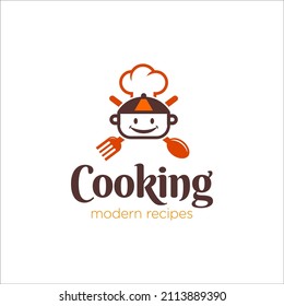 Illustration vector graphic of cooking for menu restaurant logo design template 