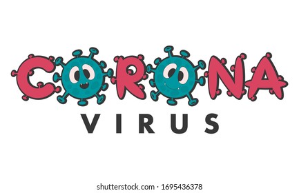 Illustration Vector Graphic of Corona Virus with Kids Concept, Good for Banner, Social Media, and All Design Needs