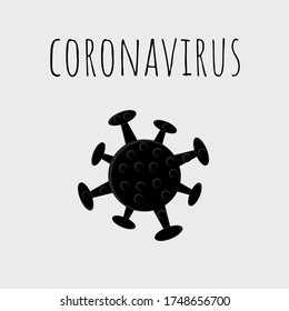Illustration vector graphic of corona virus, perfect for protection campaign.