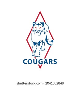 Illustration Vector Graphic of Cougar logo design