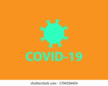 Illustration vector graphic of covid-19
