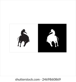 Illustration vector graphic of cowboy icon