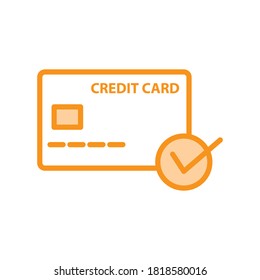 Illustration Vector graphic of credit card icon. Fit for payment, buy, paying, transfer etc.