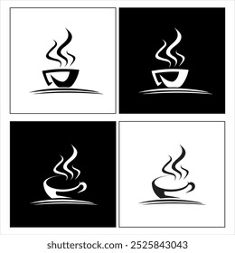 Ilustração vetor gráfico de copo de ícone de café