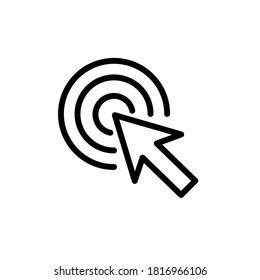 Illustration Vector graphic of cursor icon