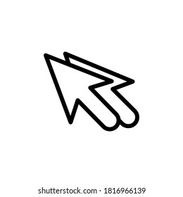 Illustration Vector graphic of cursor icon