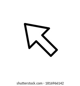 Ilustración Gráfico vectorial del icono del cursor