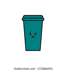 VECTOR DE ILUSTRACIÓN GRÁFICO DE LA CUPA DE CAFÉ CUDO