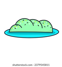 Illustration vector graphic of cute delicious bread. Good for bakery icon