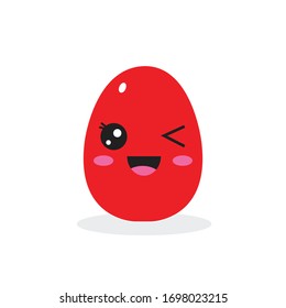 Ilustración Vector Gráfico de la cara de huevo tierno