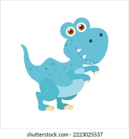 	
illustration vector graphic cute monster tyranosaurus isolated on white. good for icon, mascot, game