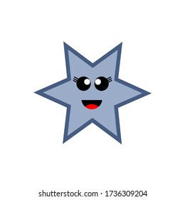 VECTOR DE ILUSTRACIÓN GRÁFICO DE LA ESTRELLA CUTA