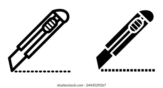 Illustration Vector Graphic of Cutter icon