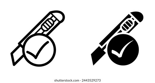 Illustration Vector Graphic of Cutter icon