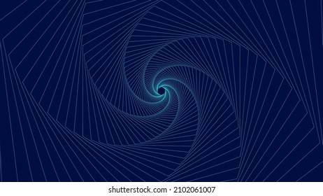 Illustration vector graphic of dark blue abstract line background