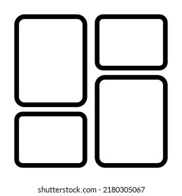 Vektorgrafik der Illustration des Dashboard-Symbols