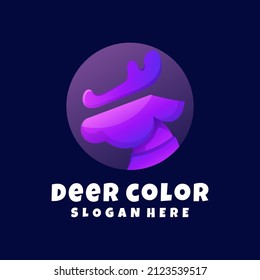 Illustration vector graphic of Deer Coloring, good for logo design