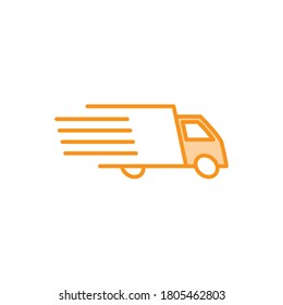 Illustration Vector graphic of delivery icon. Fit for courier, shipping, e-commerce, order etc.