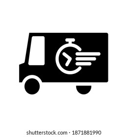 Illustration Vector graphic of delivery icon
