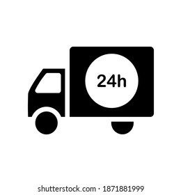 Ilustración Icono de gráfico vectorial de entrega