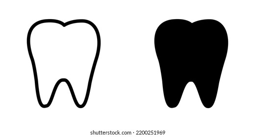 Illustration Vector graphic of dental icon. Fit for dentist, clinic, healthcare etc.