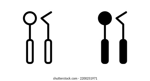Illustration Vector graphic of dental icon. Fit for dentist, clinic, healthcare etc.