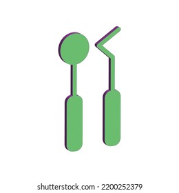 Illustration Vector graphic of dental icon. Fit for dentist, clinic, healthcare etc.