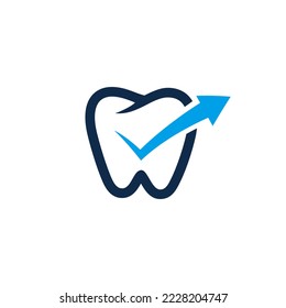 Illustration Vector Graphic of Dental Solution Finance Logo Design