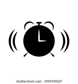 Illustration Vector graphic design of alarm icon