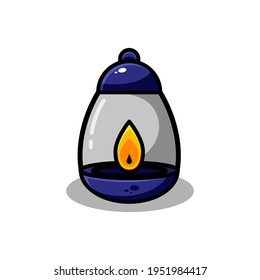 Illustration vector graphic design asset of arabic lantern. Suitable for multipurpose content.