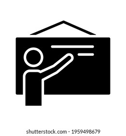 Illustration Vector graphic design of teacher icon
