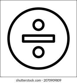 Illustration vector graphic of devide Good for icon. Perfect for logo. Good for ornament