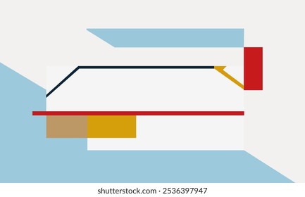 ilustração vetor gráfico do plano de fundo abstrato do diagrama 
