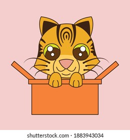 illustration vector graphic of 
different kinds of cat poses. this image suitable for sticker, t-shirt, drawing book, children book etc