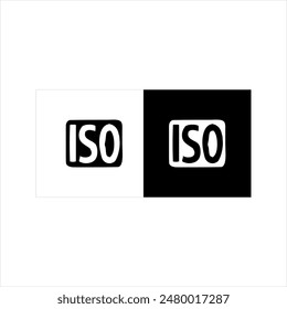 Illustration vector graphic of digital camera symbol icon, black and white