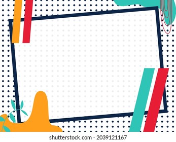 Illustration vector graphic of digital frame, Perfect for gift card, background your banner, social media post, special gift, banner, sticker, cover books, wallpaper and many more