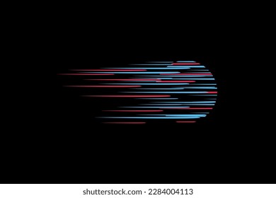 Gráfico vectorial de ilustración del movimiento de transformación digital