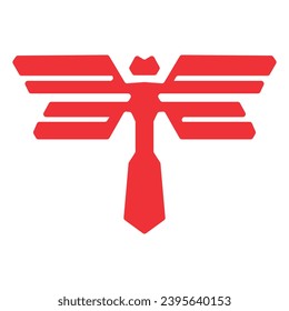 Illustration, Vektorgrafik des Dinamic Dragonfly Logos