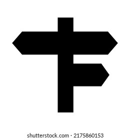 Illustration Vector Graphic of Direction icon template