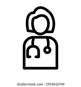 Illustration Vector graphic of doctor icon